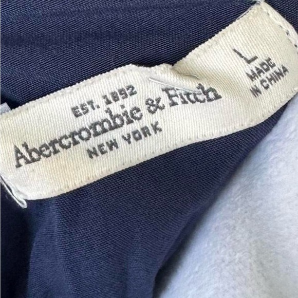 Abercrombie & Fitch Blue High Low Halter Sundress - Picture 7 of 8